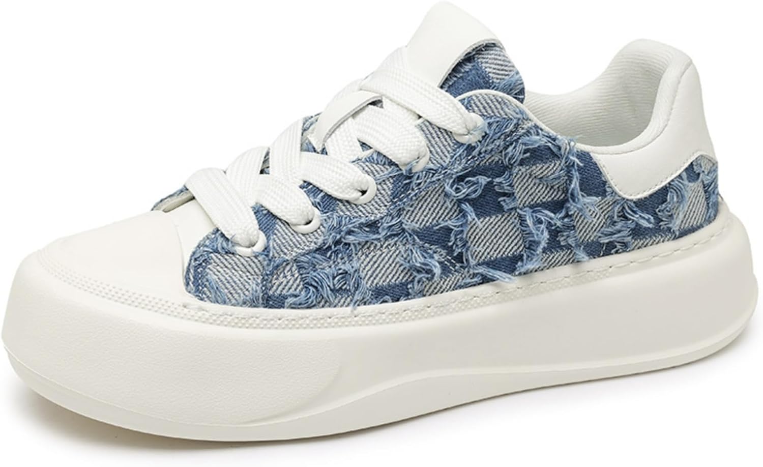 

Мужские модные кроссовки на низкой подошве из холщовой ткани с шнуровкой, удобные, противоскользящие, для тренировок, спорта, скейтборда, тенниса, прогулок и вождения Netehadi, синий