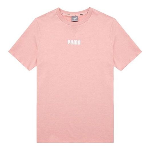 

Футболка basic logo t-shirts 'pink' Puma, розовый