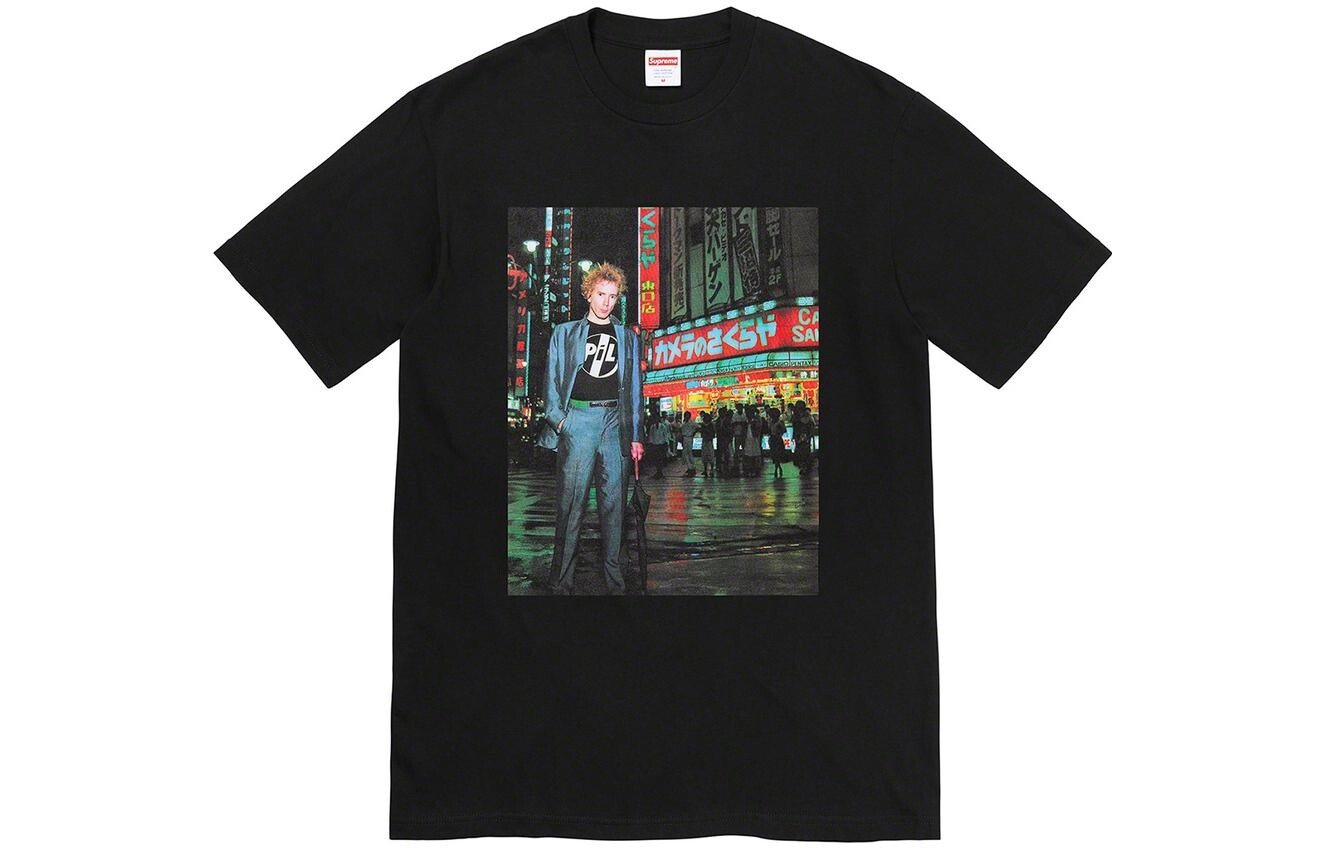 

Футболка с совместным брендом X Public Image Ltd унисекс Supreme, красный