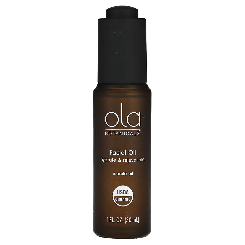 

Dr. Mercola, Ola Botanicals, Facial Oil, Marula Oil, 1 fl oz (30 ml)