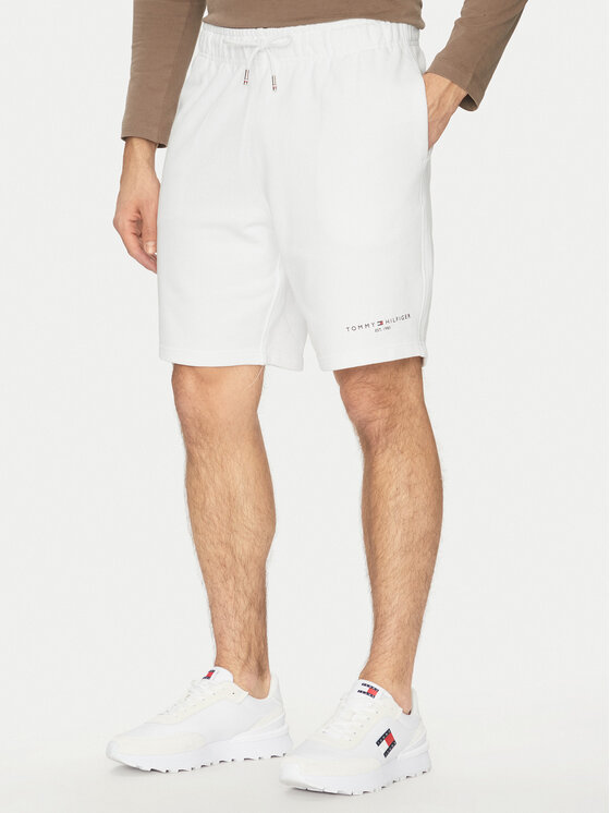 

Спортивные шорты обычного кроя Small Logo MW0MW38698 Tommy Hilfiger, белый
