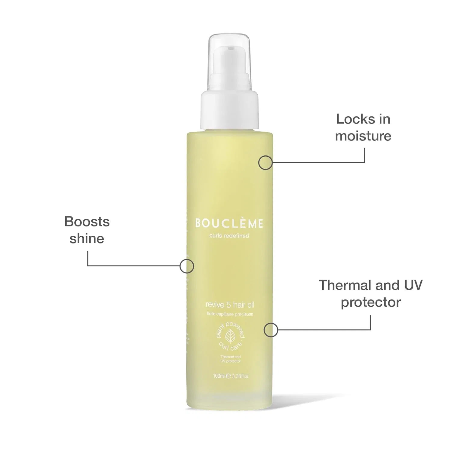 Масло для волос Bouclème Revive 5 Hair Oil для здоровых и сильных локонов, 100 мл Bouclème — фото 2