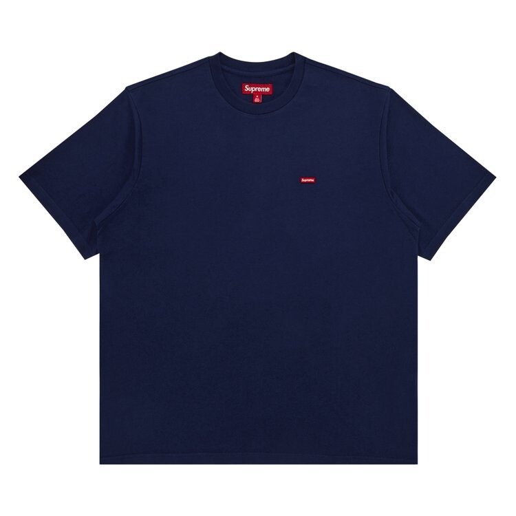 

Футболка Supreme Small Box Tee, темно-синий