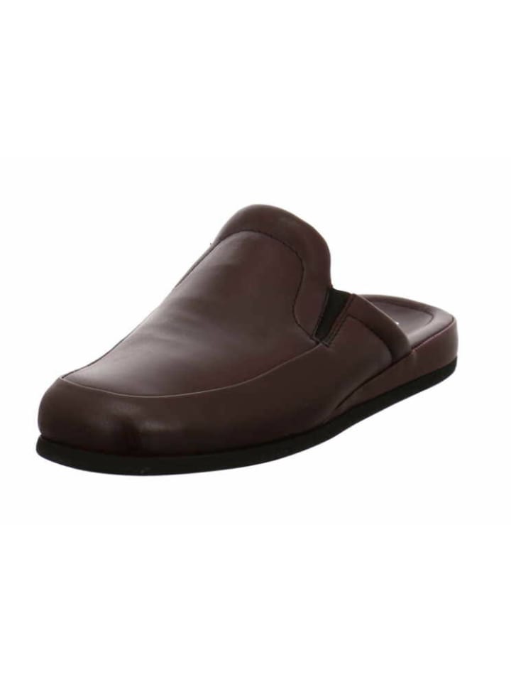 

Мужские тапочки бордового цвета ROHDE