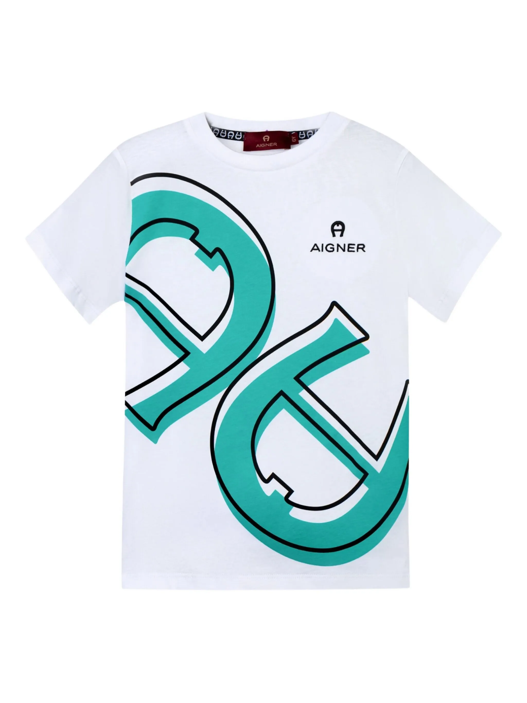 

Футболка с логотипом Aigner Kids, белый