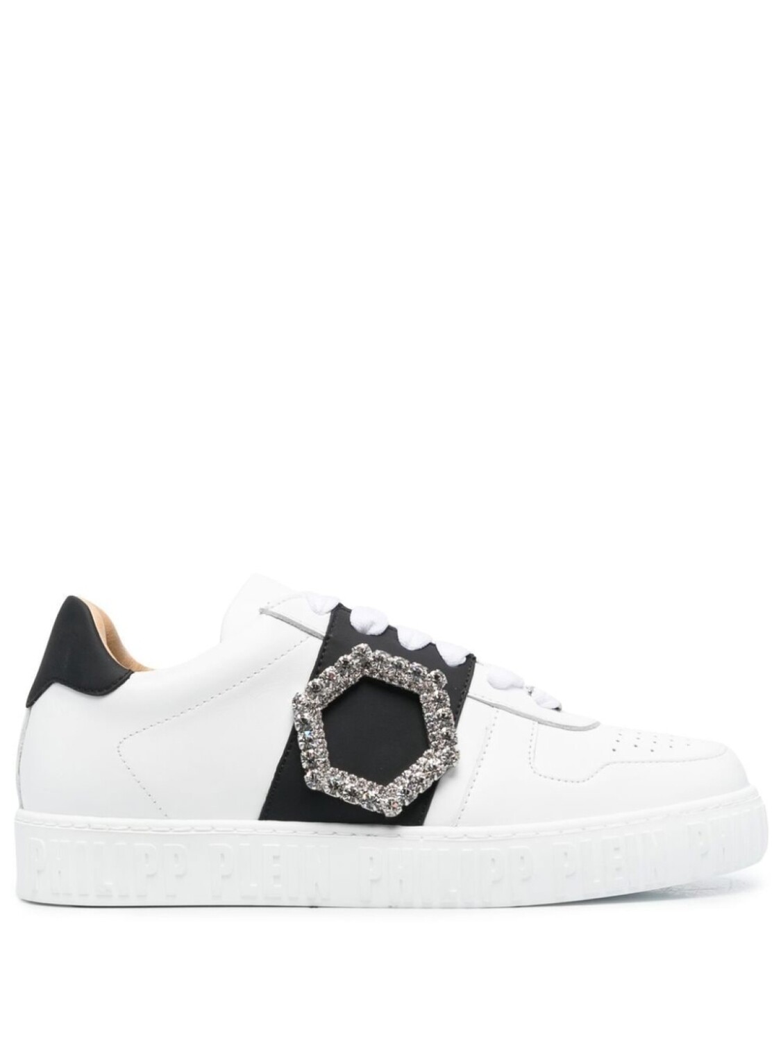 

Кроссовки Philipp Plein Lace-up, белый/черный