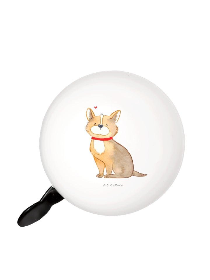 

Mr. & Mrs. Panda Велосипедный звонок для собачьей удачи (без фразы), белый