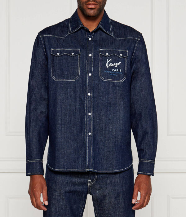 

Создание Рубашка Kenzo, синий