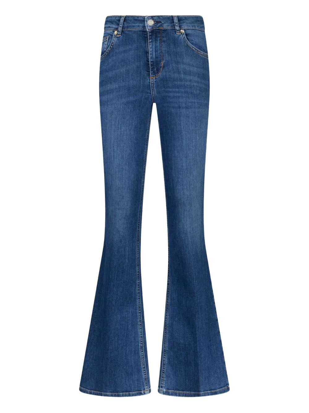 

Джинсы-клеш с завышенной талией LIU JO, синий