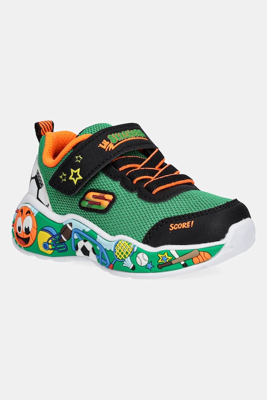 

Детские кроссовки Play Scene Skechers, зеленый