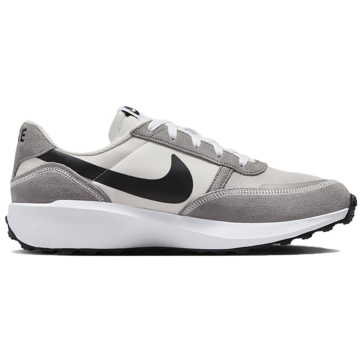 Кроссовки Nike Waffle Nav Lifestyle Shoes Men Low-top Gray/White, серый/белый — фото 2