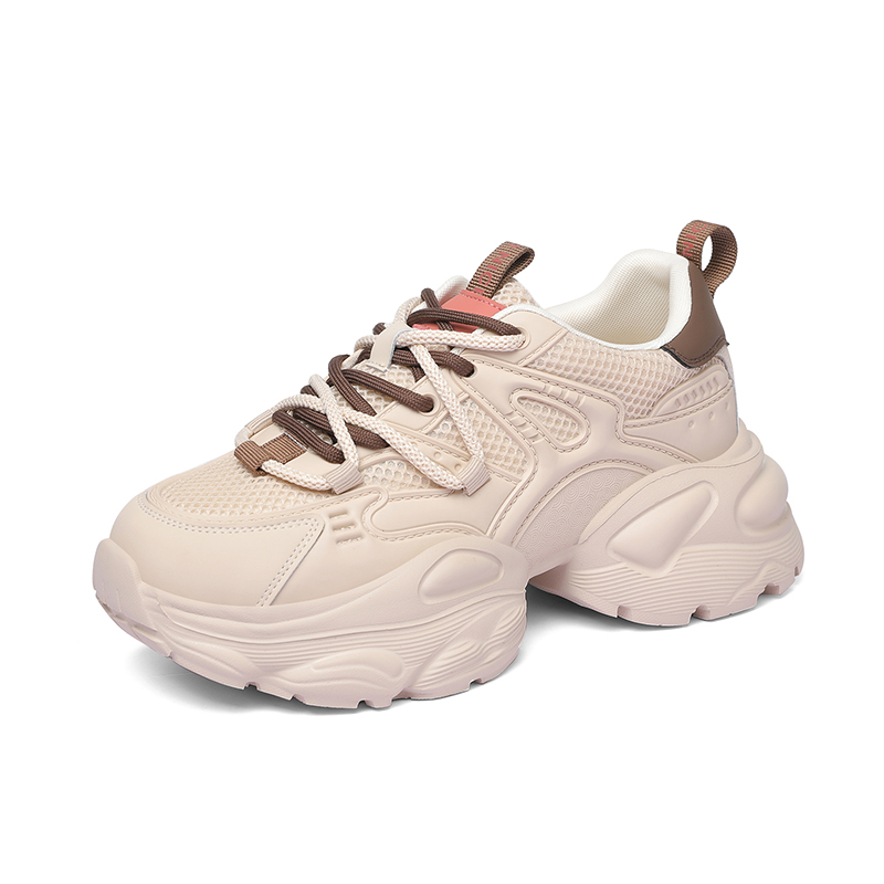 

Кроссовки Golden Silk Rabbit Chunky Sneakers Women's Low-top, цвет Apricot