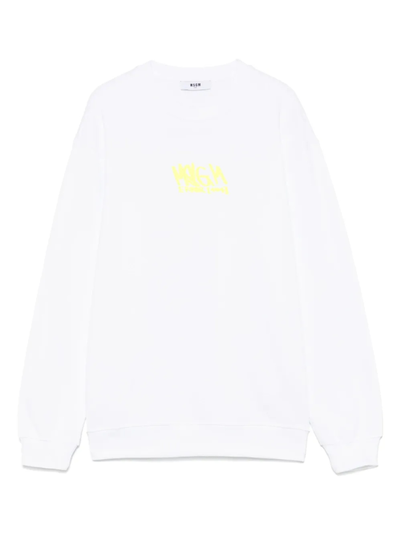 

Толстовка с логотипом MSGM Kids, белый