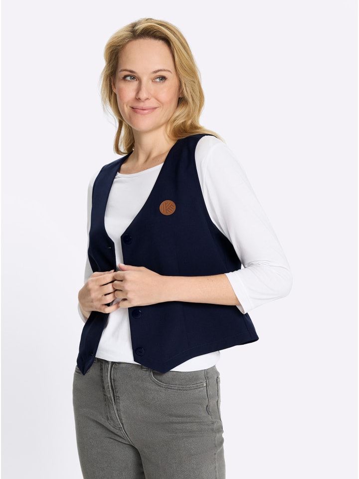 

Sieh an! Жилет темно-синего цвета