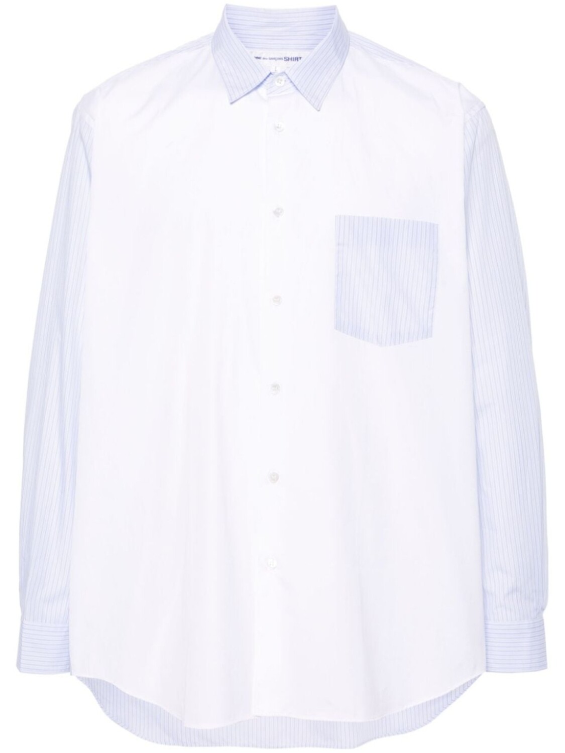 

Comme Des Garçons рубашка в стиле колор-блок, белый