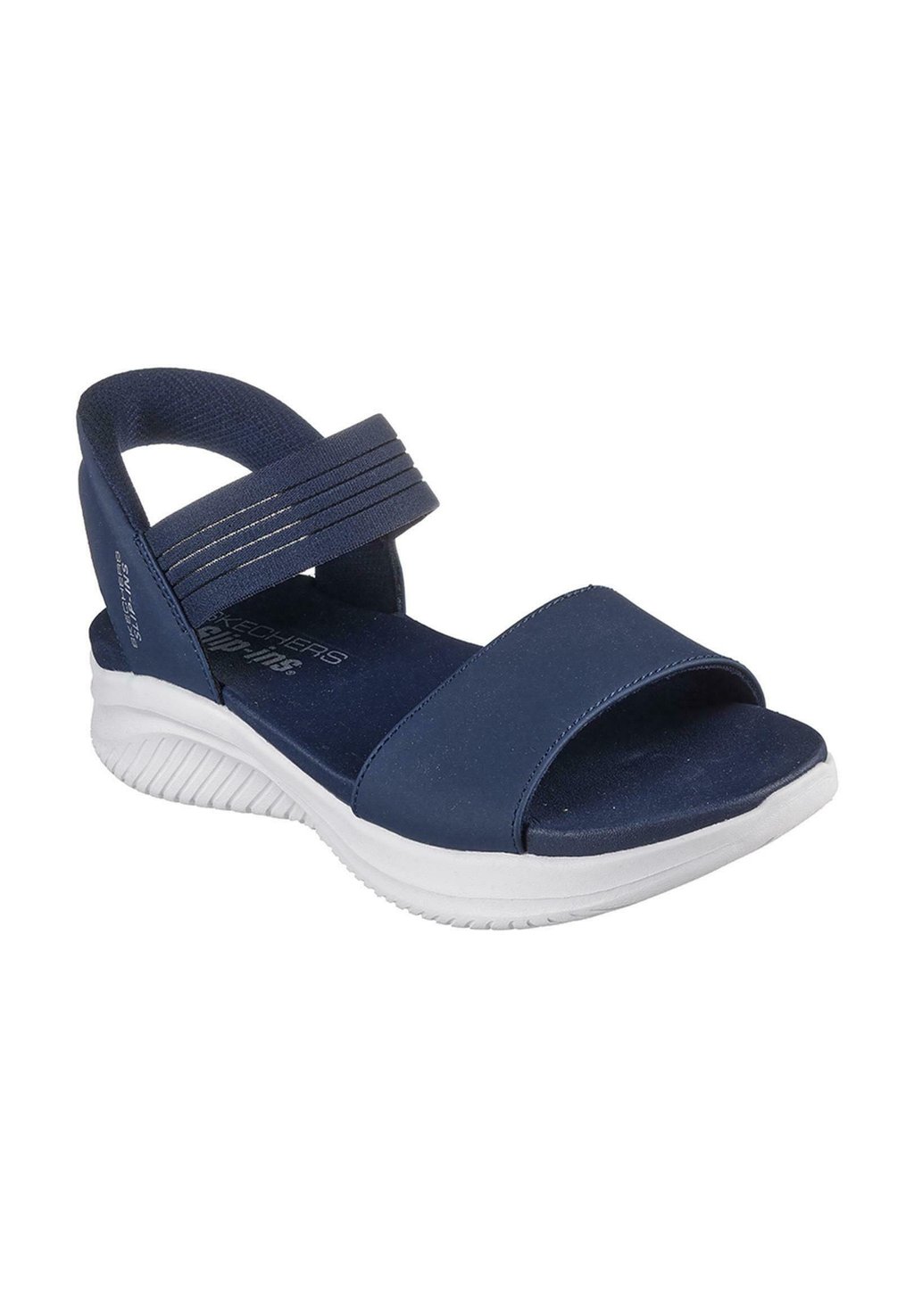 Босоножки на платформе Wedge sandals Skechers, темно-синий — фото 2