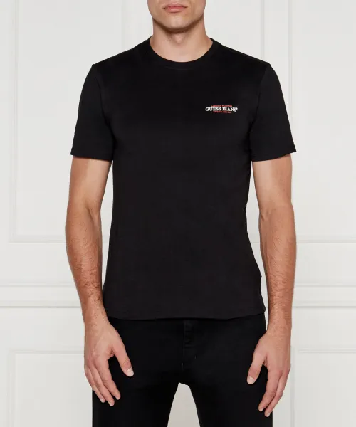 

Футболка Slim fit Guess Jeans, черный