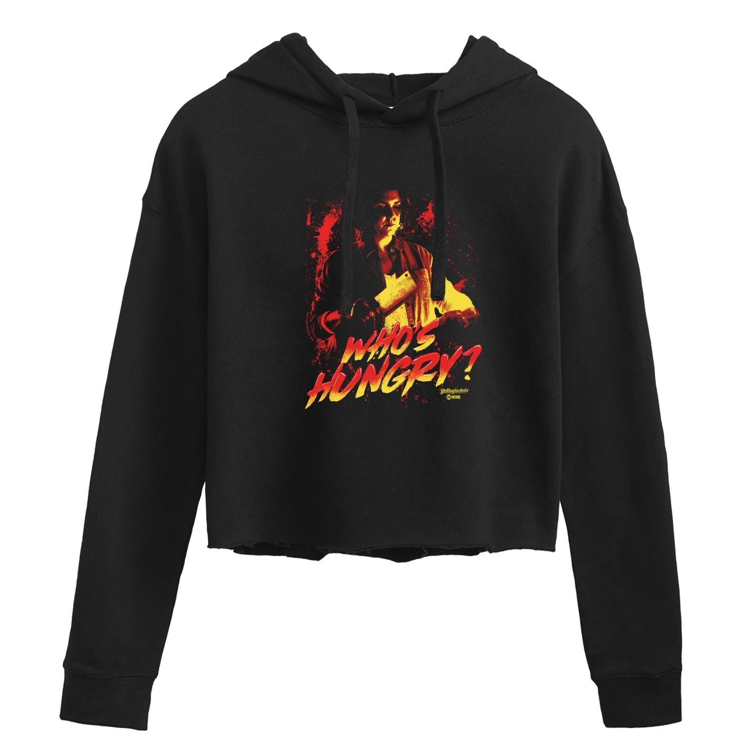 

Укороченная толстовка Who's Hungry Yellowjackets для юниоров Licensed Character