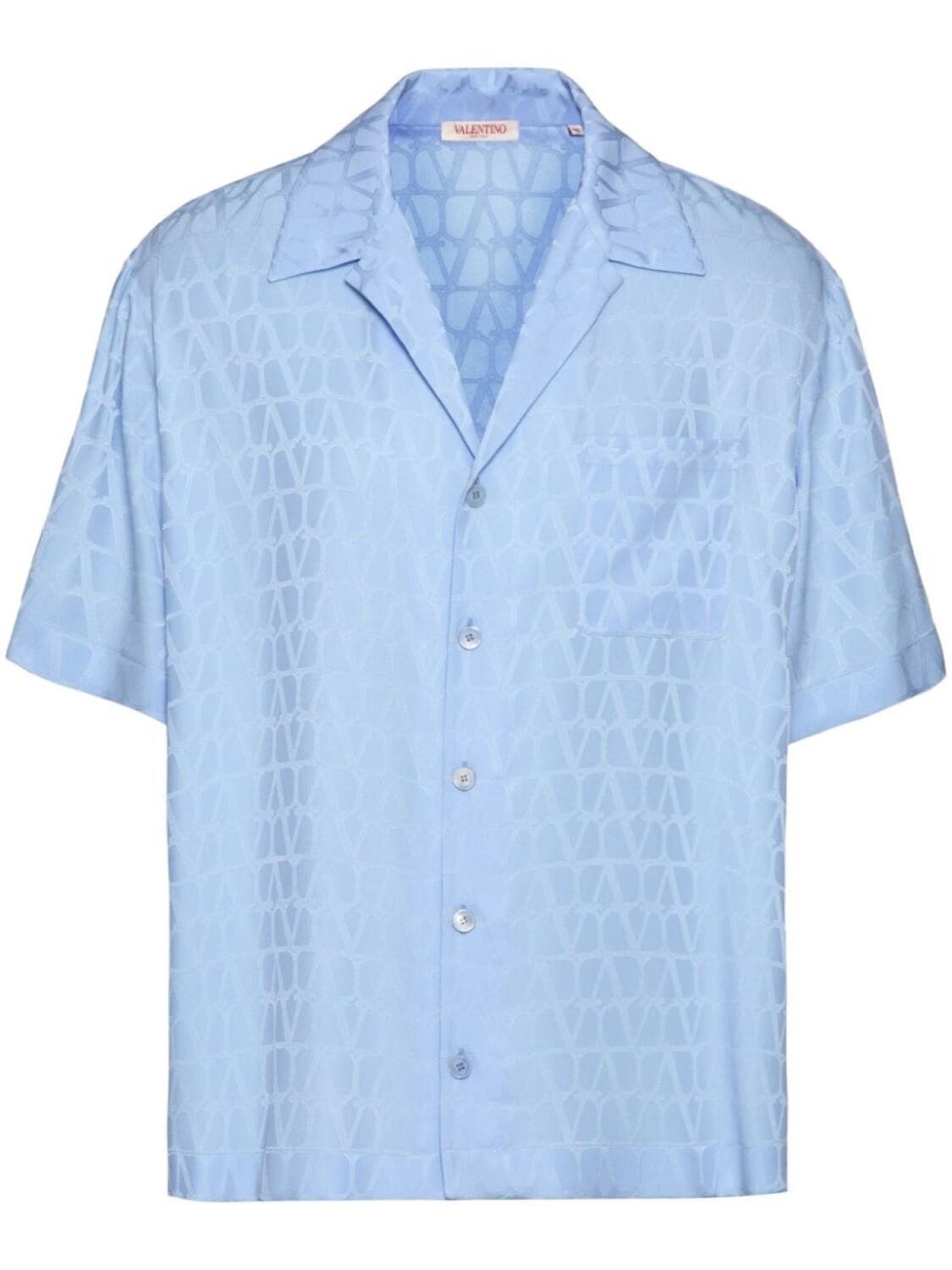 

Valentino Garavani жаккардовая рубашка Toile Iconographe, синий