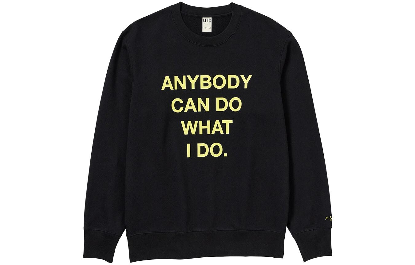 

UNIQLO худи и свитшоты унисекс, цвет Black