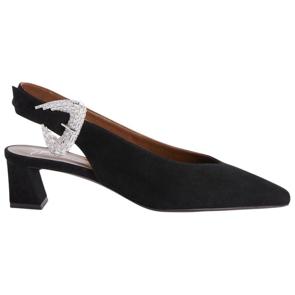 Туфли-лодочки Brendha Allure 45 мм Giuseppe Zanotti, черные — фото 2
