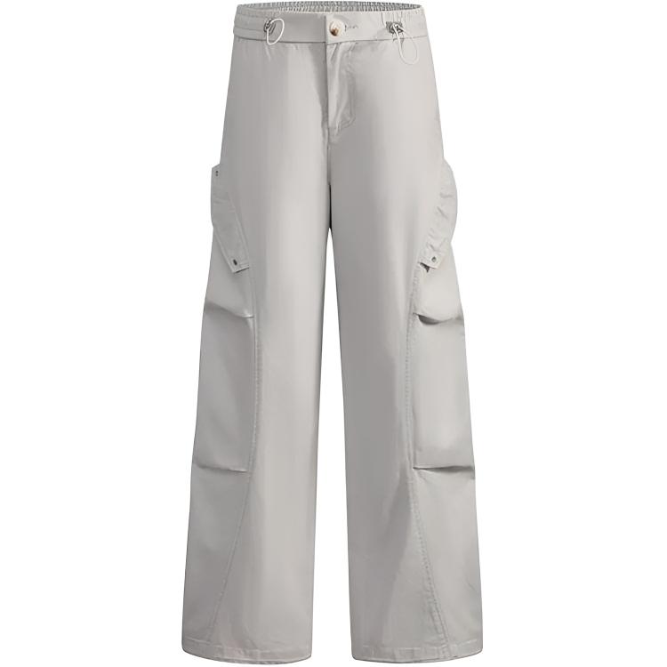 

ZIAREL Брюки Casual Unisex серые Moderate Straight Fit