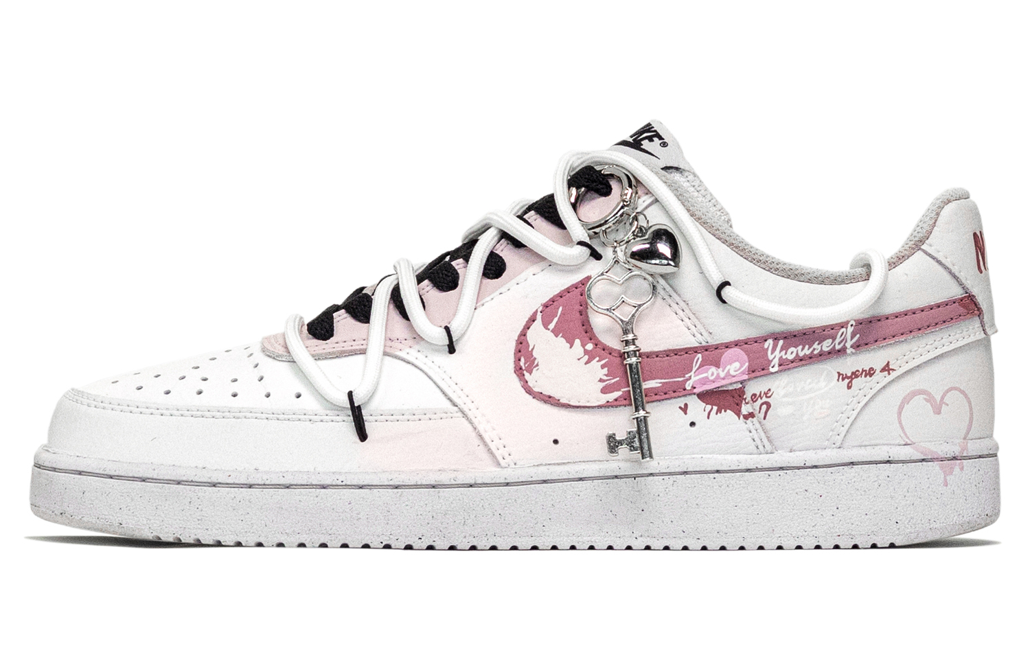 

Court Vision 1 Great Journey To The West, Endless Heartbeat низкие кроссовки для скейтбординга мужские Nike, peach