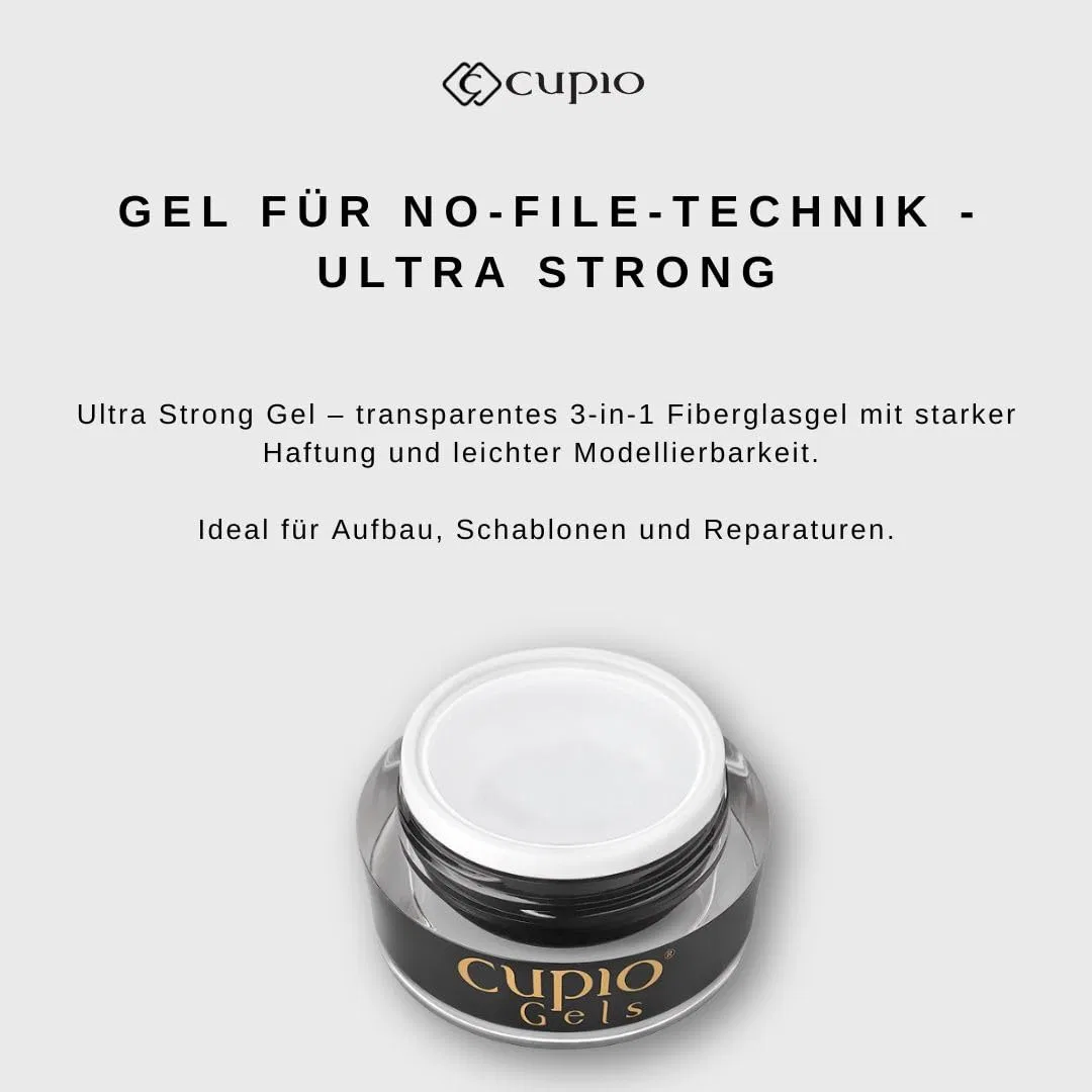 Прозрачный гель для наращивания ногтей «Ultra Strong UV Gel» 15 мл от Cupio Cupio — фото 3