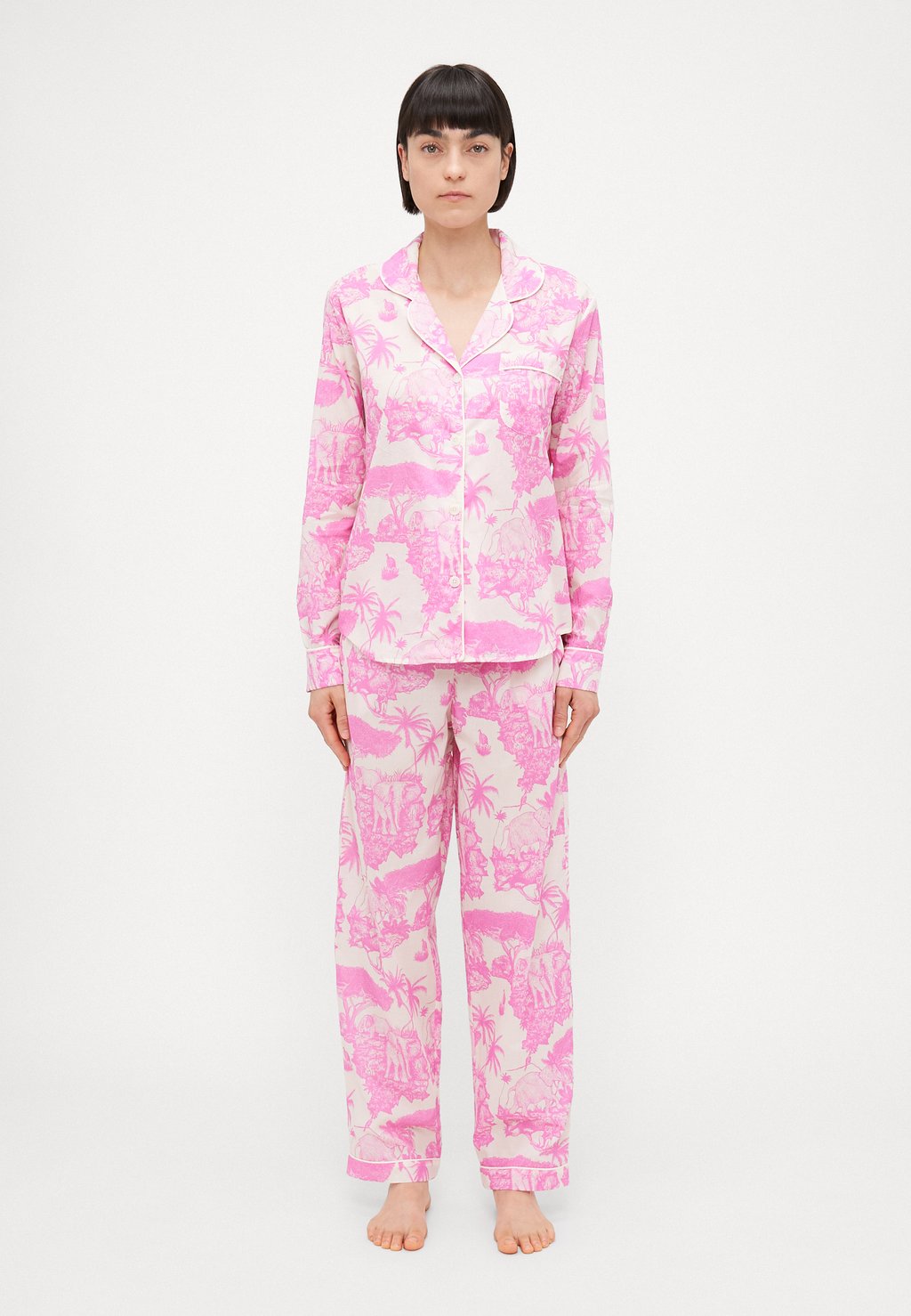 

Пижама WOMENS LONG - Pyjama set Desmond & Dempsey, розовый