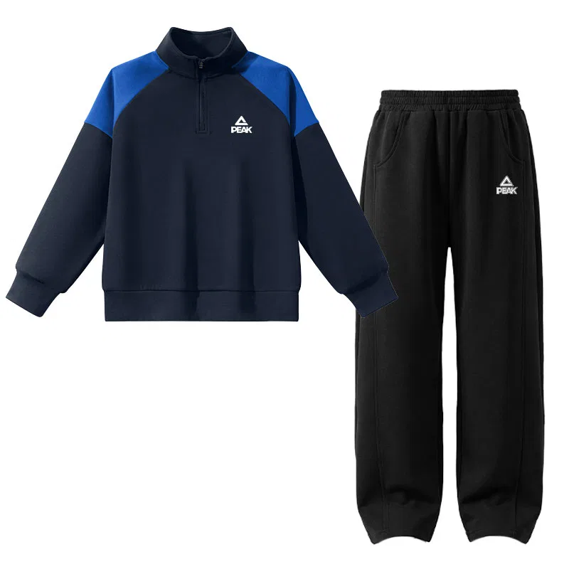 Спортивный костюм для детей PEAK Navy Blue/PK Logo