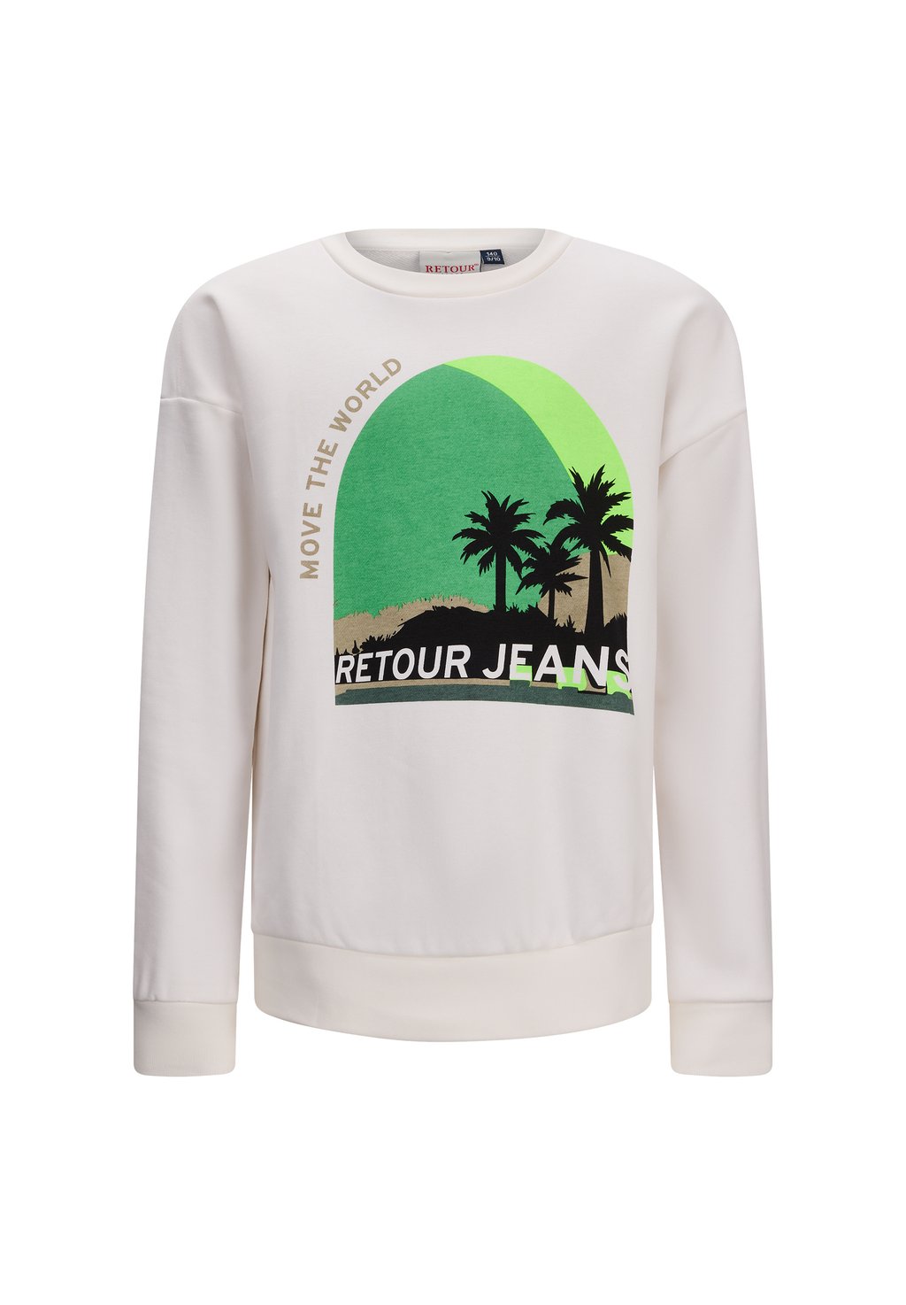 

Толстовка Retour Jeans, слоновая кость