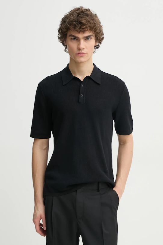 

Поло Rag & Bone, черный
