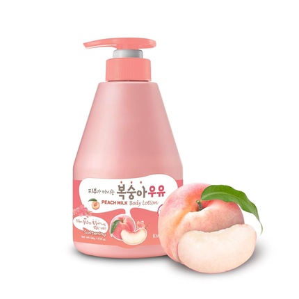 

Лосьон для тела с персиковым молочком Kwailnara для гладкой и мягкой кожи Welcos