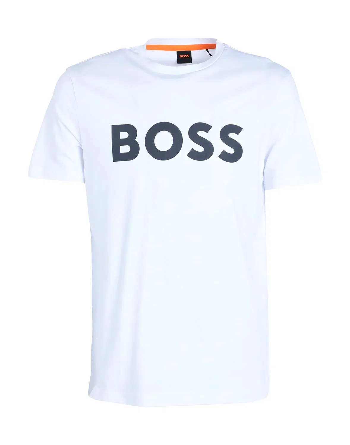 Футболка с логотипом BOSS белая