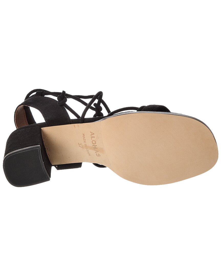 ALOHAS Sophie Leather Sandal, черный — фото 4