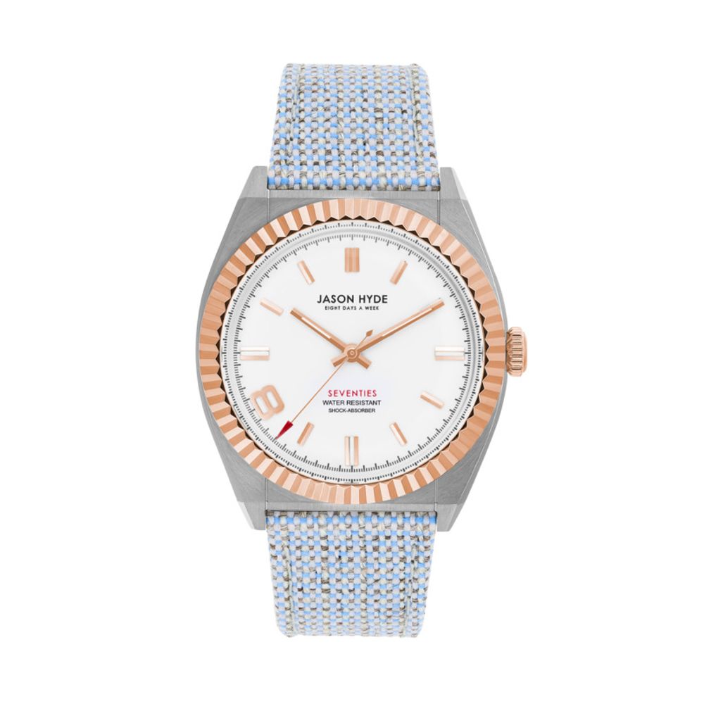 

Серые текстильные часы Jason Markk