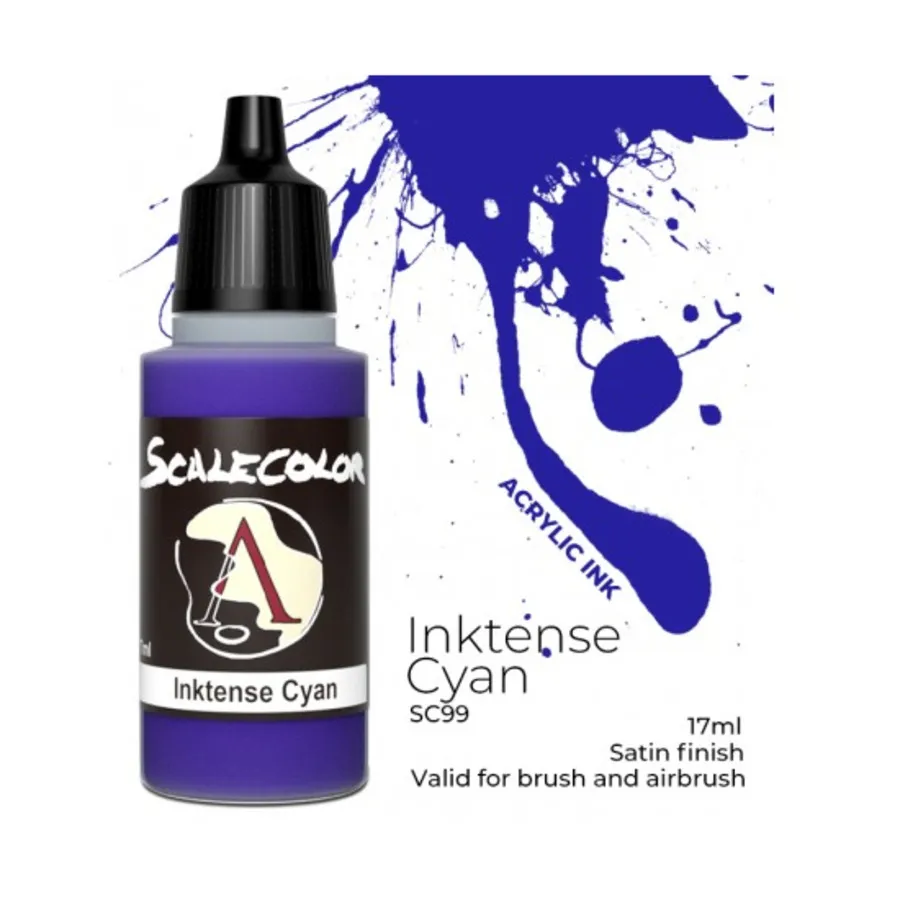 

Инктенсивный голубой, Scalecolor Inktensity Paints