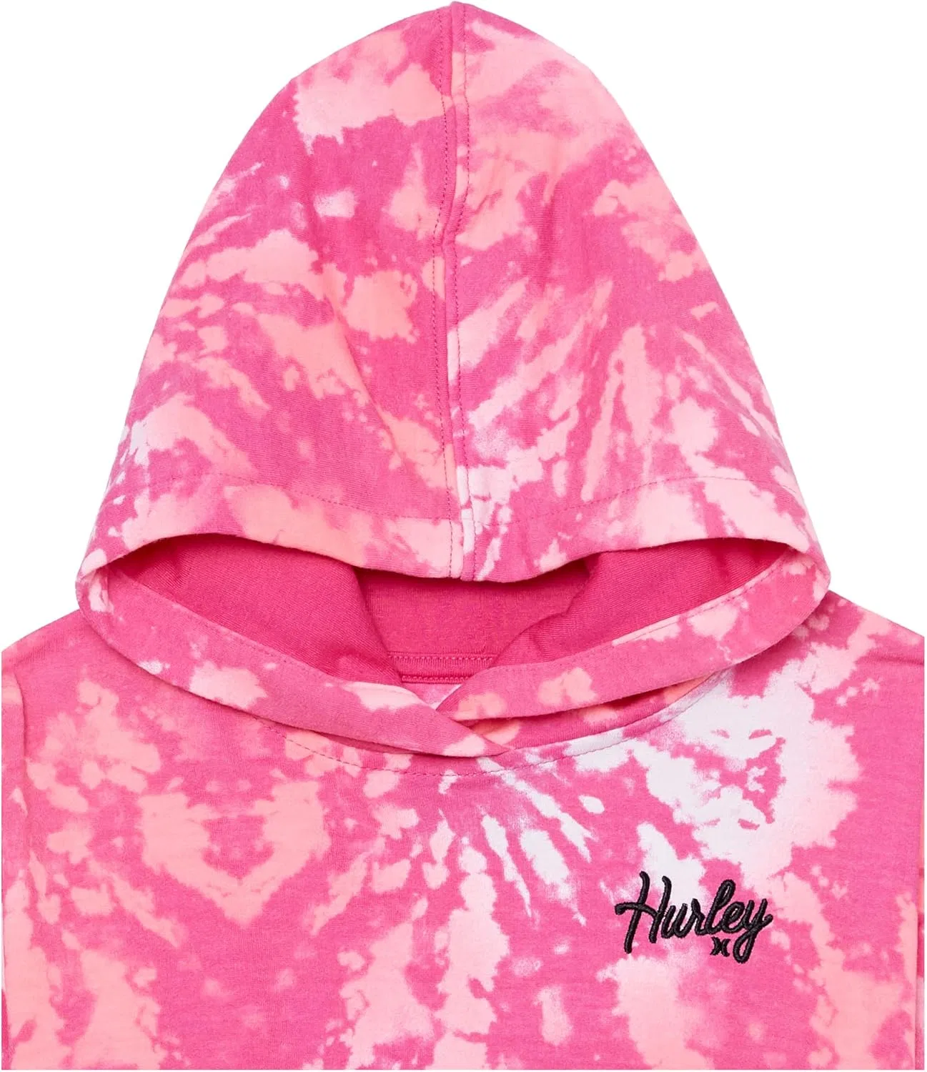 Худи женское Hurley One and Only, с капюшоном и повязкой на голову, Electric Orchid — фото 4