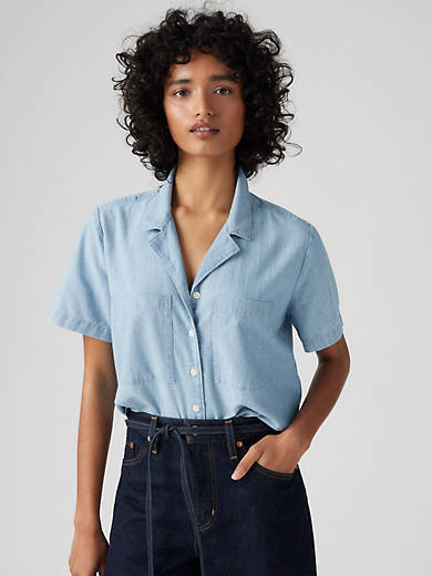 

Футболка Сонни Кэмп Levi's, цвет Brass Organ - Medium Wash