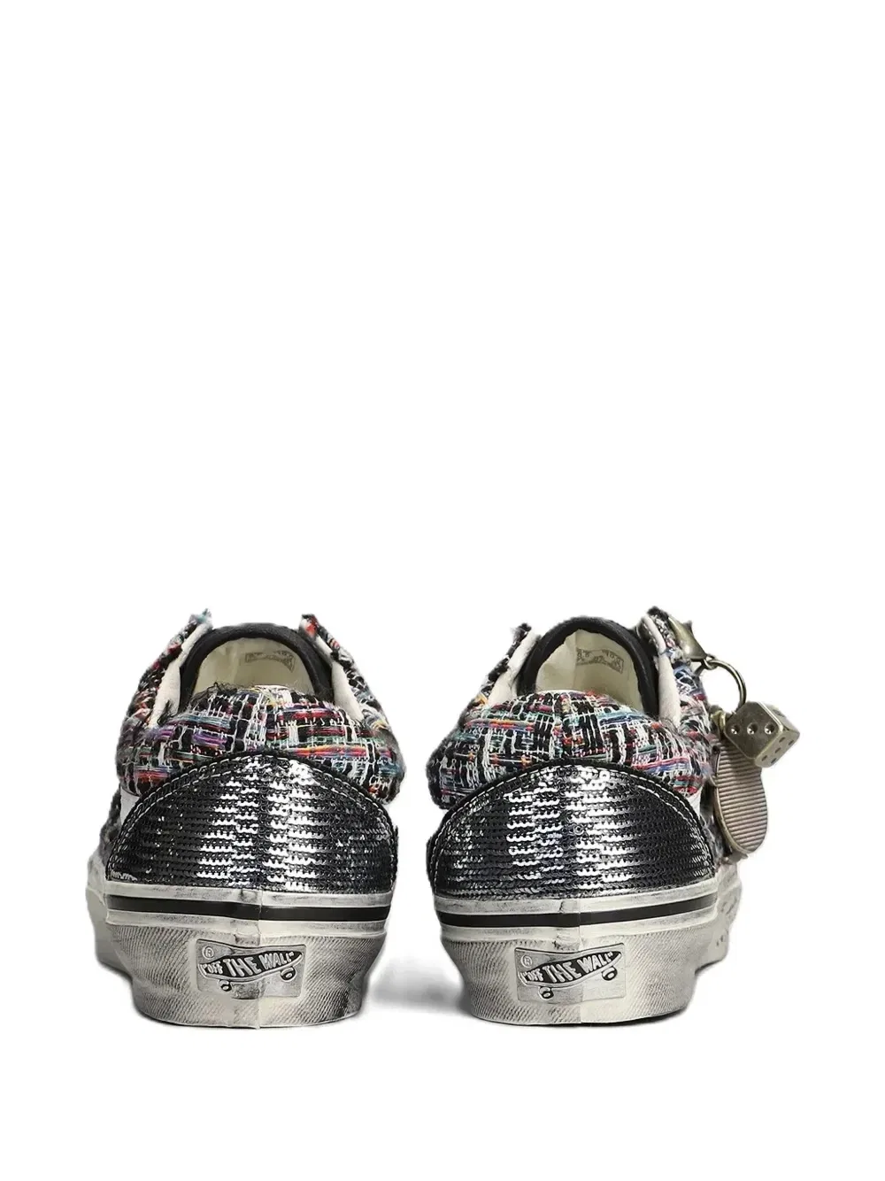 Кроссовки Old Skool с шармами, премиум-класса Vans, черный — фото 3