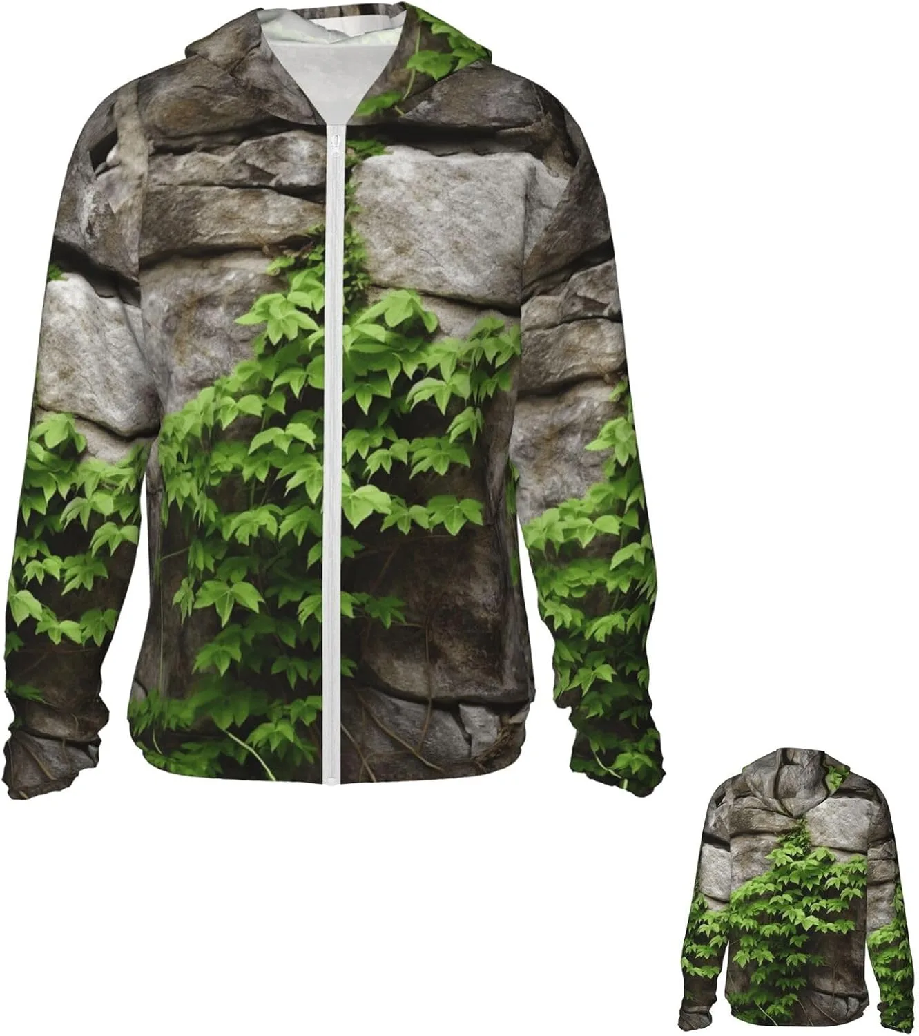 

Толстовка с защитой от солнца UPF 50+ на молнии и карманами PPTHSNVB