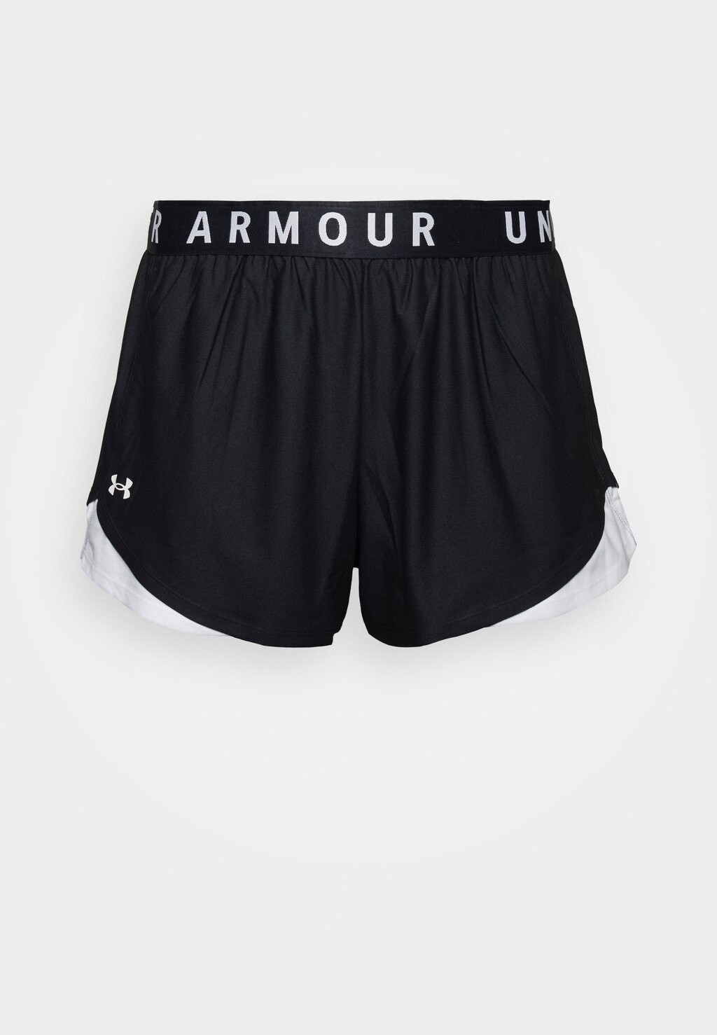 

Спортивные шорты Under Armour, черный / белый / белый