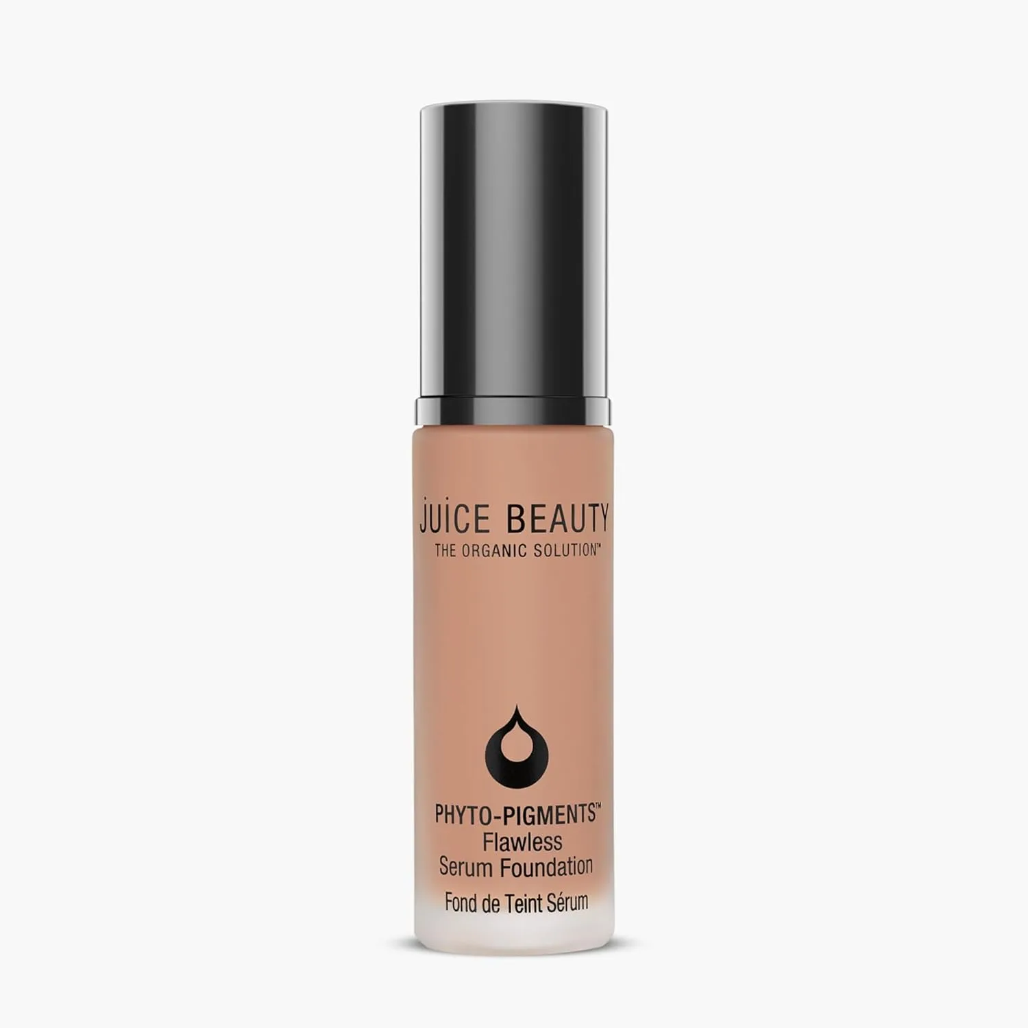 Тональная сыворотка Juice Beauty Phyto-Pigments Flawless Serum Foundation, оттенок 16 Natural Tan, 30 мл, среднее и полное покрытие, разглаживает морщины и поры, веган, 16 Natural Tan