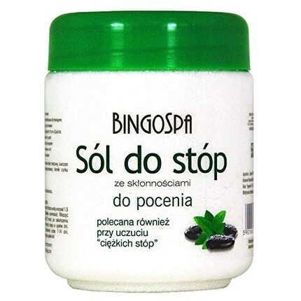 

Соль для ног от проблем с потливостью 550г, Bingospa