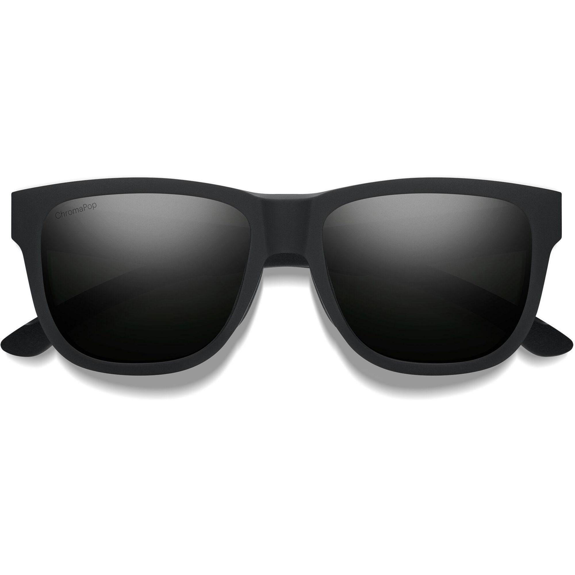 

Женские солнцезащитные очки Lowdown Slim 2 Lifestyle Smith, Matte Black/Chromapop Polarized Black