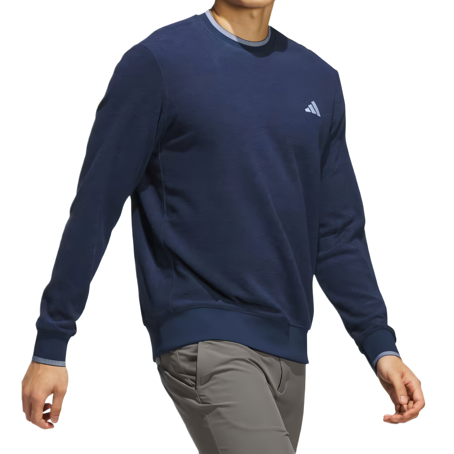 Толстовка Ultimate365 Tour Crewneck Adidas, marine синий — фото 4