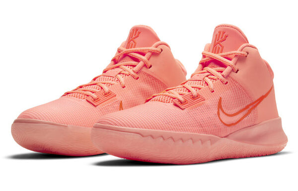 Кроссовки Nike Kyrie Flytrap 4 EP 'Crimson Pulse', цвет crimson pulse/bright mango/white/hyper crimson — фото 3