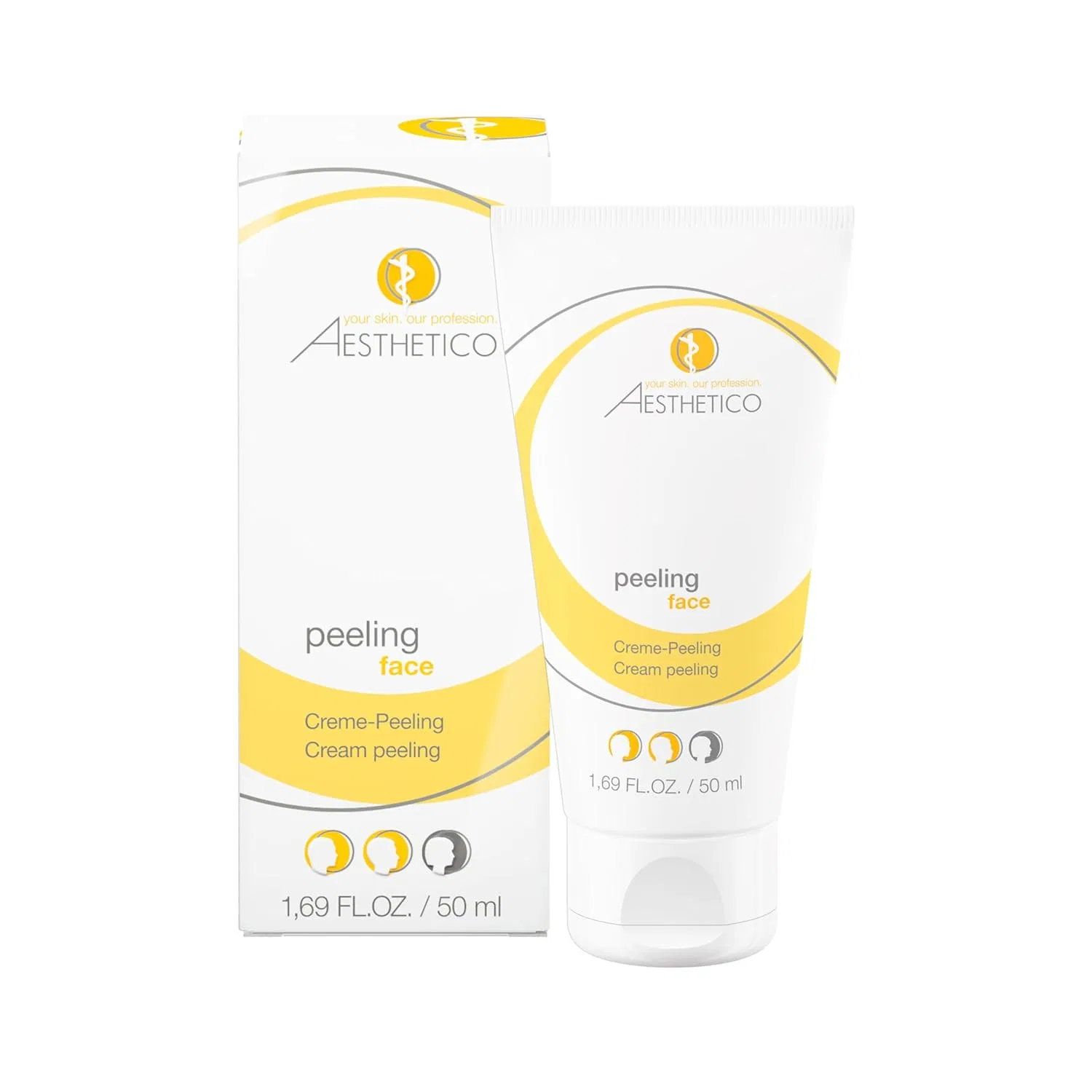 Активирующий механический скраб для лица «Exfoliating» от AESTHETICO, 50 мл Aesthetico