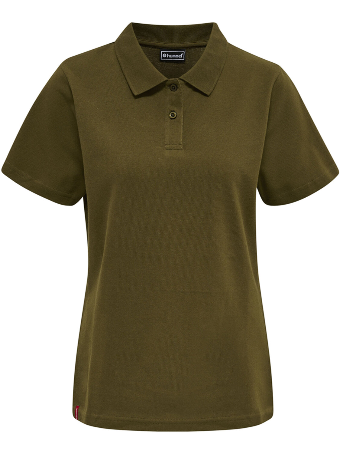 

Поло Hummel Hmlred Stretch Polo Woman, цвет DARK OLIVE