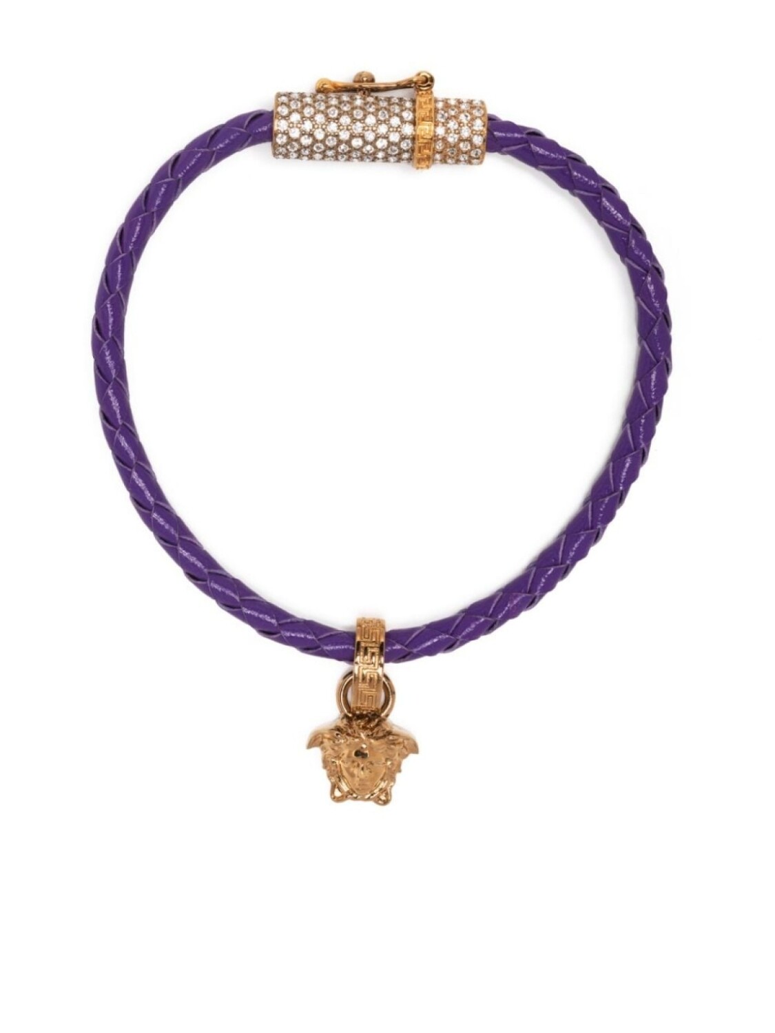 

Браслет с декором Medusa Versace, фиолетовый